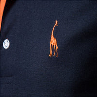 GIRAFFE™ – Pánske polo tričko s výšivkou