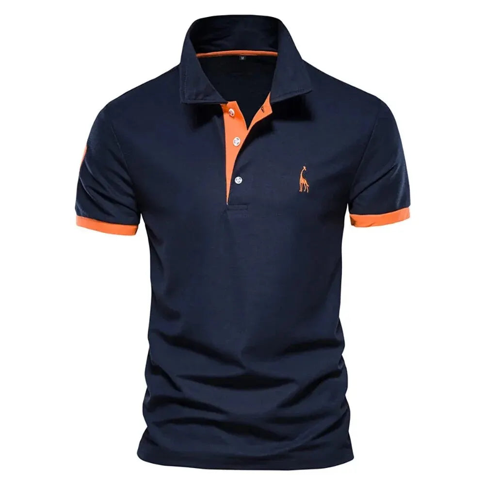 GIRAFFE™ – Pánske polo tričko s výšivkou