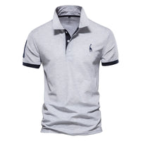 GIRAFFE™ – Pánske polo tričko s výšivkou
